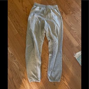 BARELY WORN GREY JOGGERS